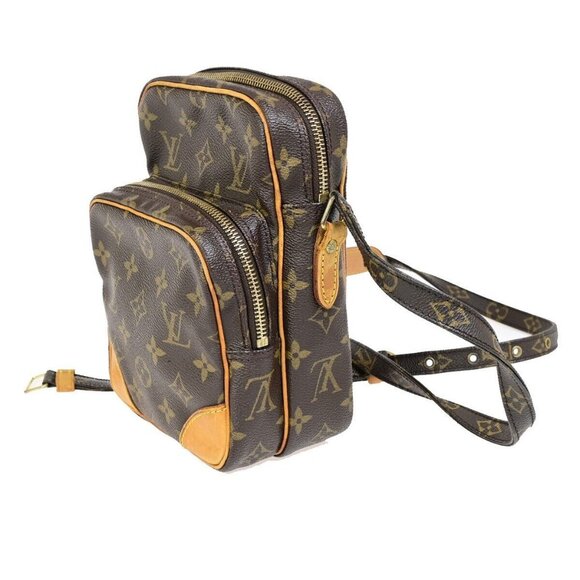 LOUIS VUITTON Amazon Crossbody Shoulder Bag Monogram Leather - Picture 2 of 14